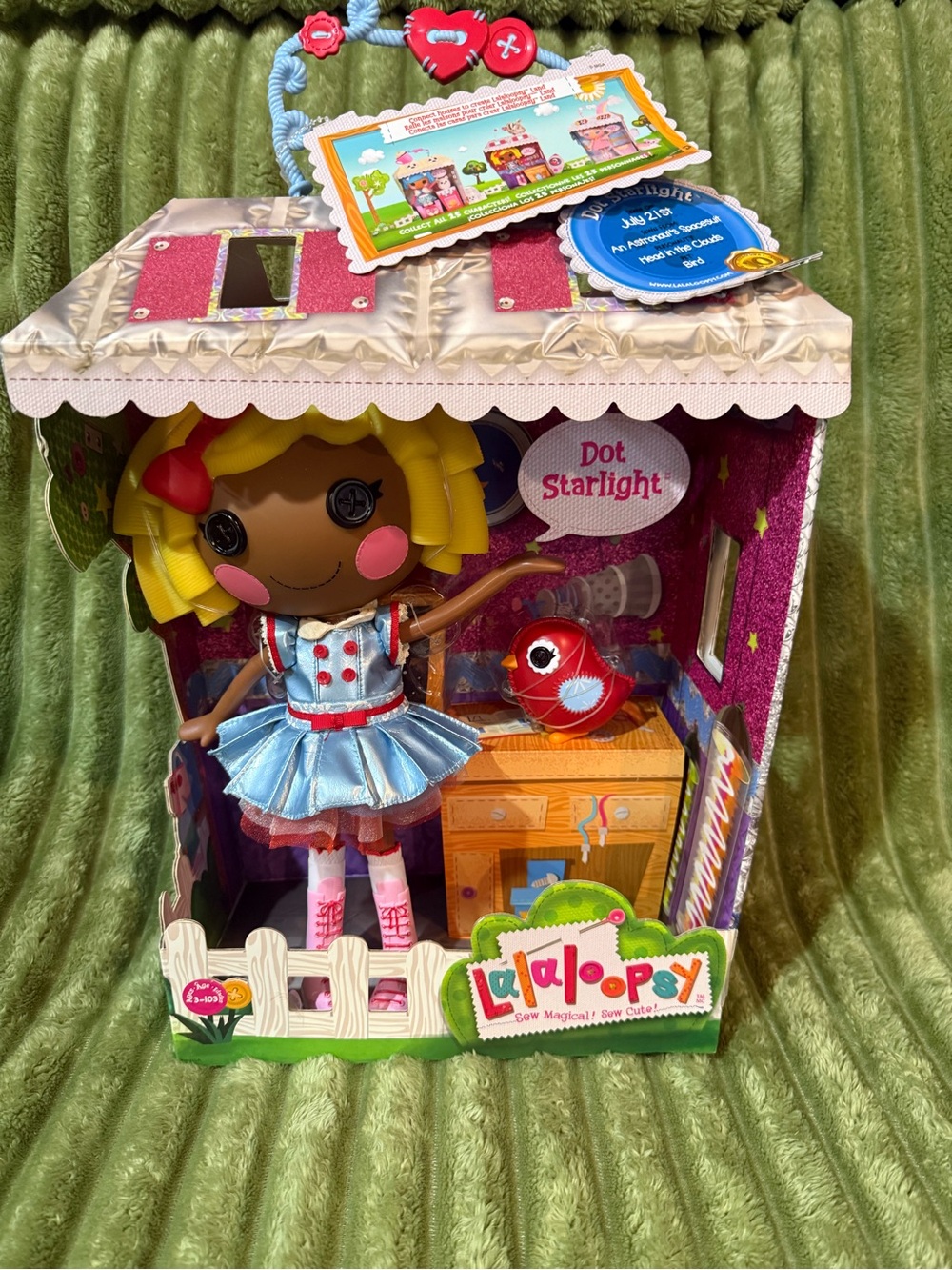 Lalaloopsy Dot Starlight Doll - Blue Dress with Yellow Hair